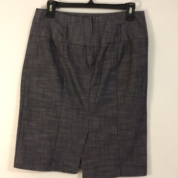 👽 BCX Buckle pencil skirt (11) Charcoal Grey 💖 - Picture 6 of 11